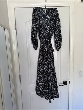 apiece apart evora spaghetti maxi dress in stamped plaid navy Apiece Apart | Dresses | Apiece Apart Evora Spaghetti Maxi Dress In French  Blue White Stripe Xs Sundress
